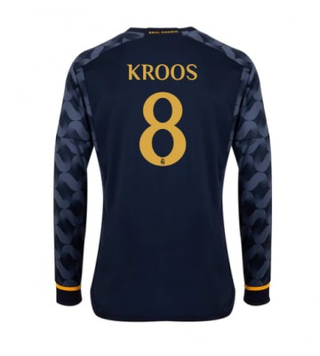Real Madrid Toni Kroos #8 Koszulka Wyjazdowych 2023-24 Długi Rękaw